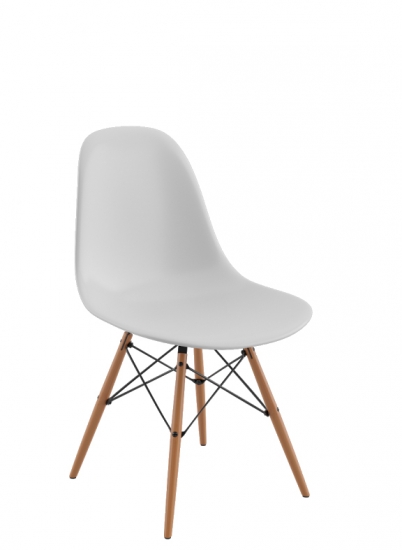 KRZESŁO EAMES WHITE